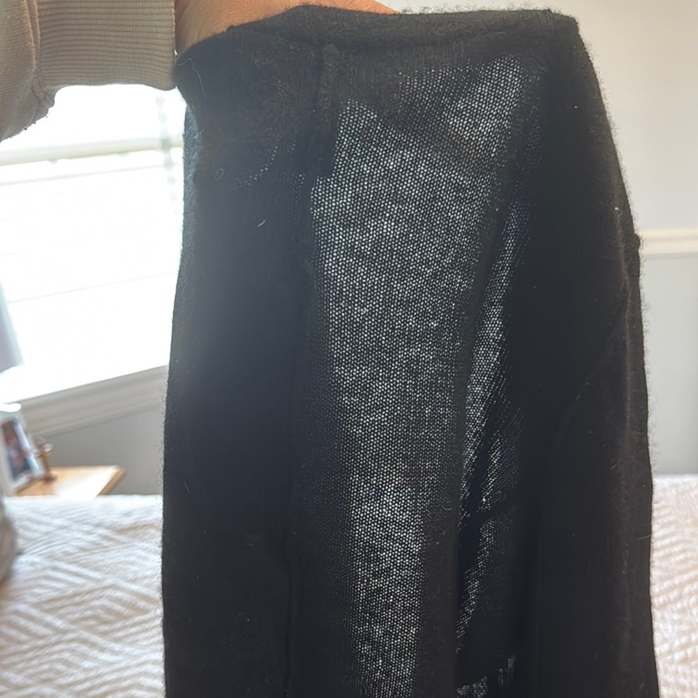 Aqua Black Cashmere Cardigan - Picture 6 of 6